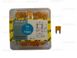 Предохранители евро мини WTE 5A (50шт)